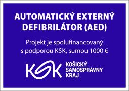 Automatický externý defibrilátor (AED) v Dvoriankach